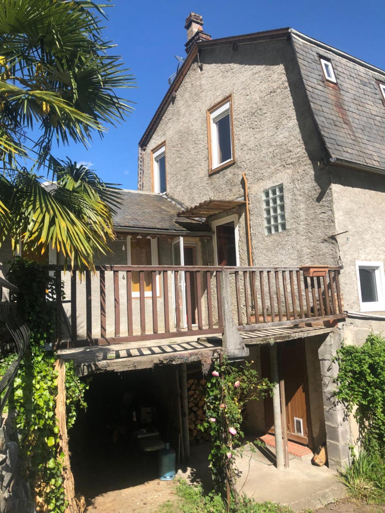 La Auarje: Appartement Avec Jardin & Terrasse Cierp Exterior foto