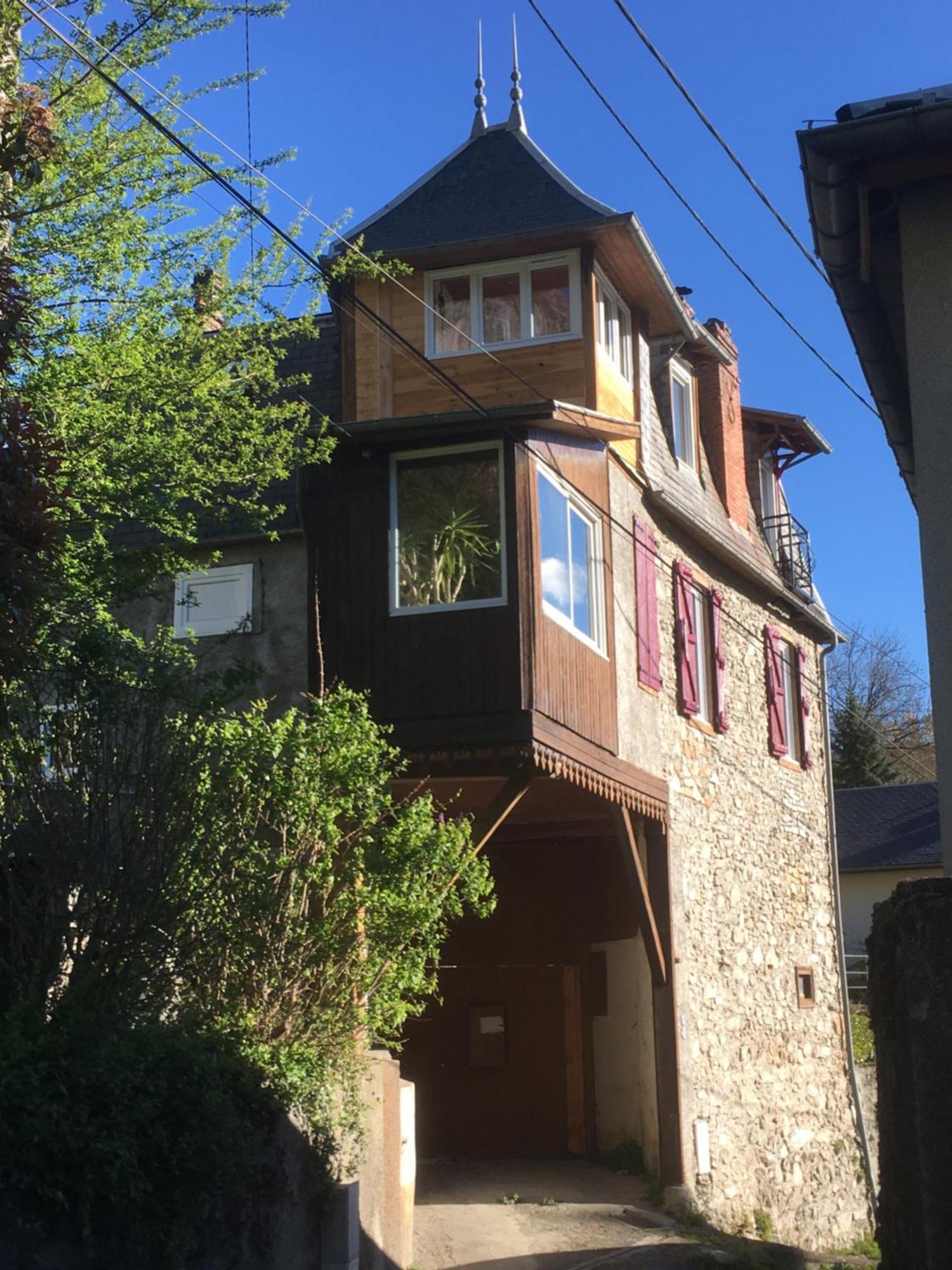 La Auarje: Appartement Avec Jardin & Terrasse Cierp Exterior foto